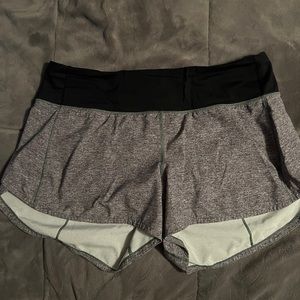 lululemon size 10 speed up 4"
